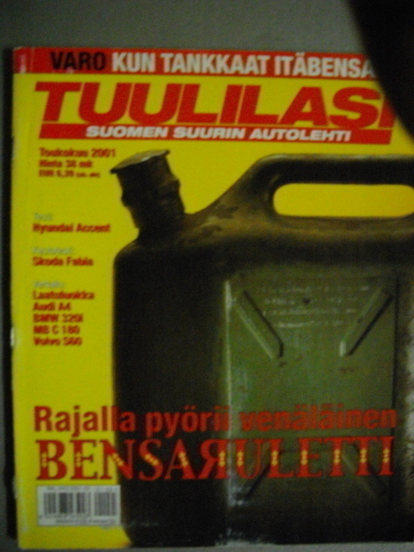 Tuulilasi - toukokuu 2001 (27.6)