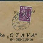 Pp-leima PETTERINMÄKI / Ylihärmä kirjeellä 1936 - pikkukuva 2