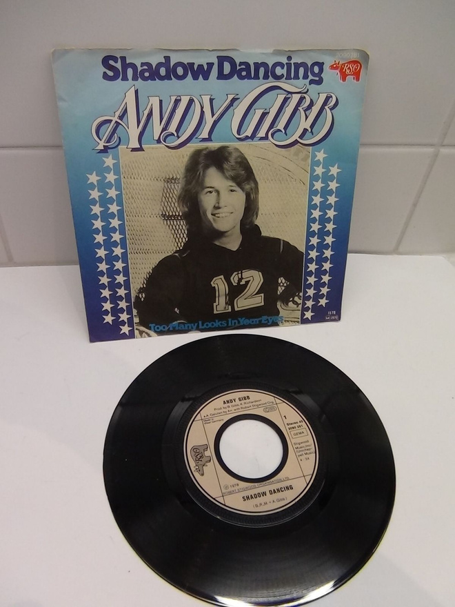 ANDY GIBB 7´SHADOW  DANCING, TOOMY LOOKS IN YOUR EYES
