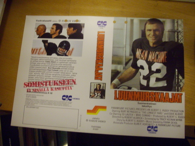 Vhs kansipaperi Fix - LUUNMURSKAAJAT (Sis.postikulut)