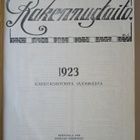 Rakennustaito -lehden vuosikerrat 1923 - 1924 sidottuna - pikkukuva 2