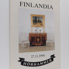 Finlandia : syksyn arvohuutokauppa 27.11.1994 - pikkukuva 1