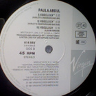 PAULA ABDUL :: VIBEOLOGY :: 5 Vers.   VINYYLI  MAXI 12" 1991 - pikkukuva 3