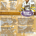 Oulun Kärpät Veikkaus LätkäLegendat JOUKO KÄMÄRÄINEN #20 - pikkukuva 1