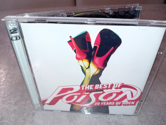 CD + DVD Best of Poison 20 years of rock ( SIS POSTIKULU )