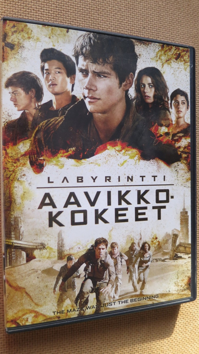 Wes Ball: Labyrintti - Aavikkokokeet DVD