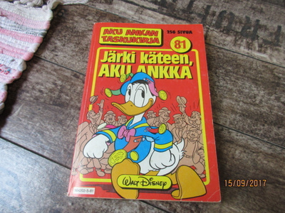 Aku Ankan taskukirja 81 - Järki käteen, Aku Ankka (1.Painos)