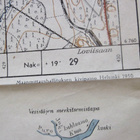 VANHA Armeijan Kartta Lahti 1950 - pikkukuva 2