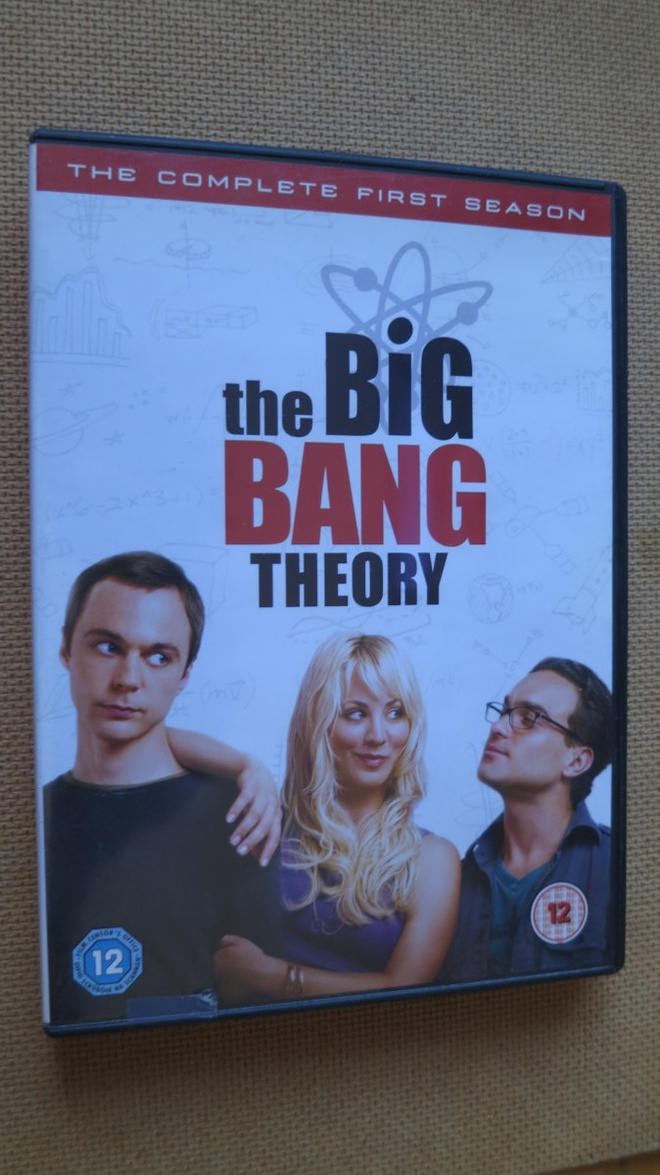 The Big Bang Theory kausi 1 3DVD
