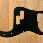 Musta precision basson pickguard plektrasuoja - pikkukuva 1