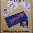 Filmitähti maitosuklaa mainosjuliste 1950-luvulta 70×90cm - pikkukuva 2