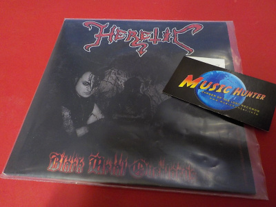 HERETIC - BLACK METAL OVERLORDS M-/M- 7'' SINGLE