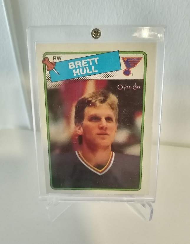 1988-89 Topps Brett Hull #66 RC