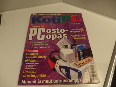 KotiPC lehti nro 9 / 2001 mm. kuvankäsittely