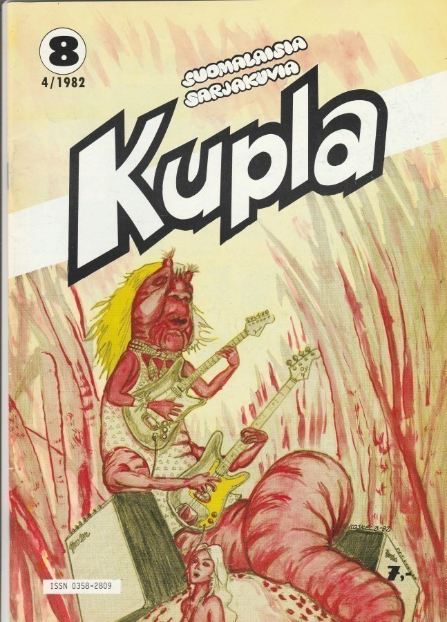 Kupla No 8,  4/ 1982 - Suomalaisia sarjakuvia