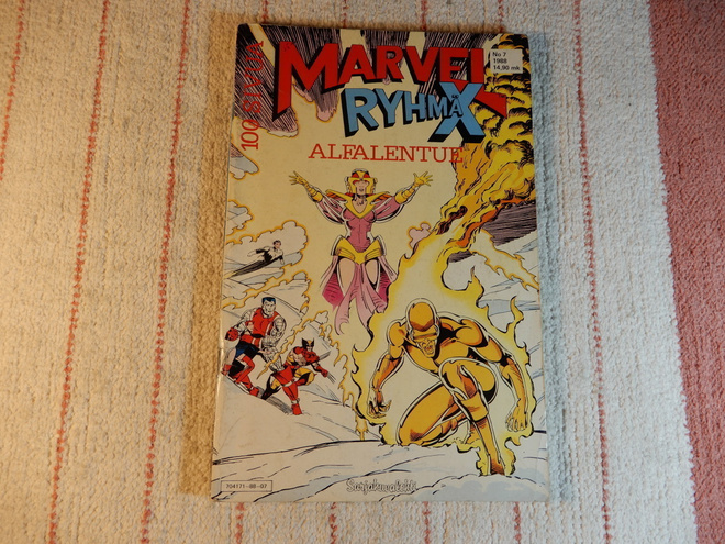 RYHMÄ X  MARVEL ALFALENTUE  100 SIVUA  7-1988
