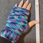 Alina´s Handmade käsityö ranteenlämmittimet moniväri - pikkukuva 1