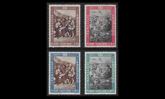 Vatikaani 423-6 ** Nälänhädän poistaminen (1963)