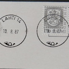 Vihkon AV13 yksittäismerkki 1,70 mk FDC-lähetyksellä - pikkukuva 2