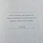 Antti Tuuri: Mannerheim-ristin ritarit. Numeroitu arvoteos - pikkukuva 4