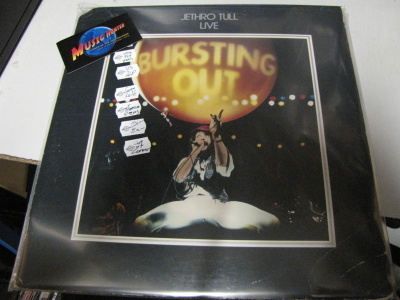 JETHRO TULL - LIVE 2LP 1. PAINOS JENKKI EX-/EX-