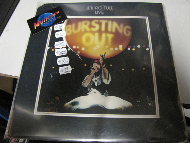 JETHRO TULL - LIVE 2LP 1. PAINOS JENKKI EX-/EX-