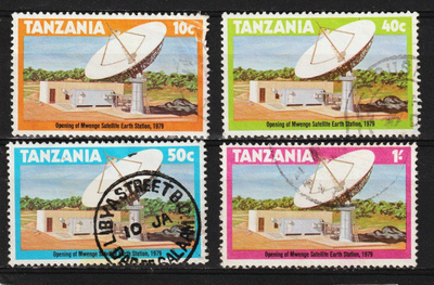 1979 TANSANIA Mwenge Satelliitti-aseman merkit
