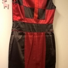 Punainen Bodycon Mekko / Juhlamekko / Kotelomekko - koko 38 - pikkukuva 2