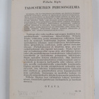 Wilhelm Röpke : Taloustieteen perusongelmia - pikkukuva 2