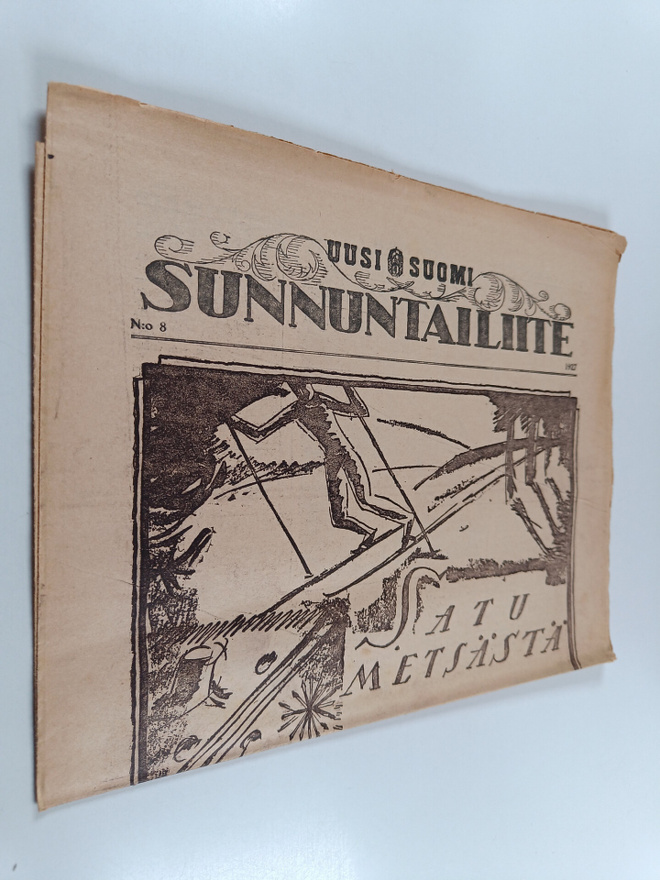 Uusi Suomi sunnuntailiite 8/1927