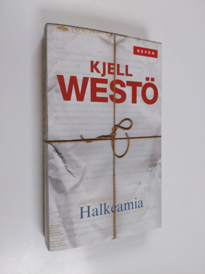 Kjell Westö : Halkeamia : valikoituja tekstejä 1986-2011