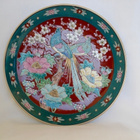 TAIDE- SEINÄLAUTANEN GOLD IMARI Japaani  Ø 24,5cm - pikkukuva 1