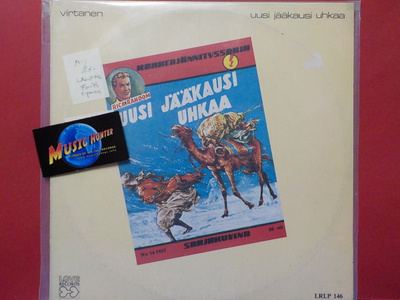 VIRTANEN - UUSI JÄÄKAUSI UHKAA - FIN-75 1.PAINOS M-/EX- LP