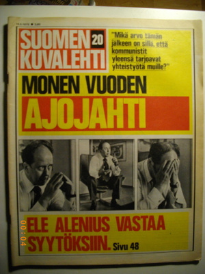 Suomen Kuvalehti Nro 20/1975 (27.1)