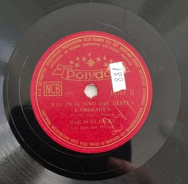 Savikiekko 1952 - Rudi Schuricke - Polydor 48714