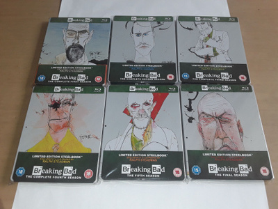 Breaking Bad 1-6 - UK Region B Blu-Ray (Steelbook)
