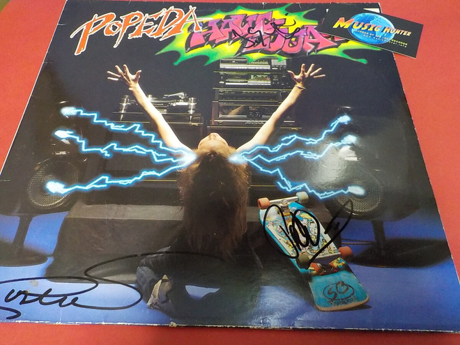 POPEDA - HALLELUJAA EX-/EX- LP KOLMELLA NIMMARILLA