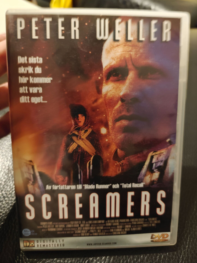 Screamers - Sirius 6B - Tuhon planeetta (1995) DVD Ruotsijul