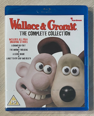 Nick Park: WALLACE & GROMIT -kokoelma (1989-2008) *UUSI*