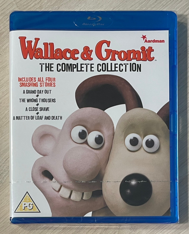 Nick Park: WALLACE & GROMIT -kokoelma (1989-2008) *UUSI*
