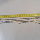 Kaulaketju 71,5cm Hopea 1980-luv - pikkukuva 5