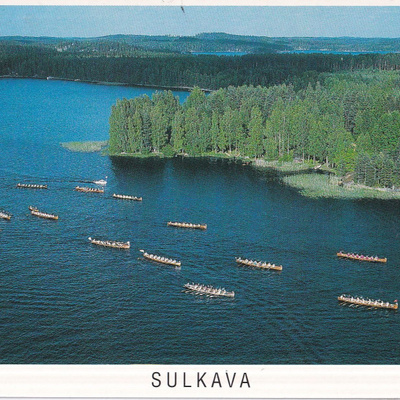 Sulkava. soudut. ilmakuvakortti , e247