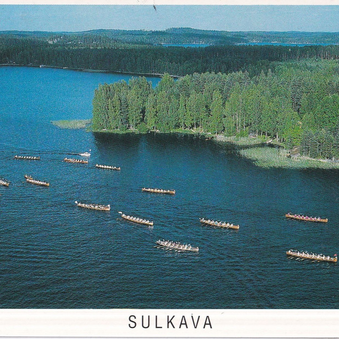 Sulkava. soudut. ilmakuvakortti , e247