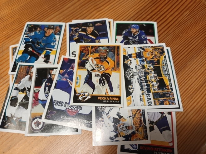 Panini NHL Hockey 2017-2018 alkaen 0,20€/kpl
