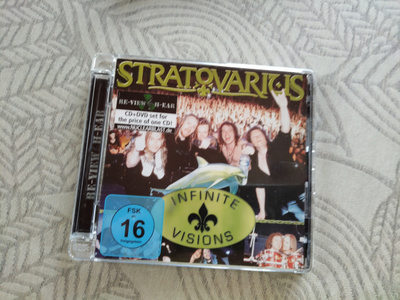 STRATOVARIUS: INFINITE VISIONS cd + dvd