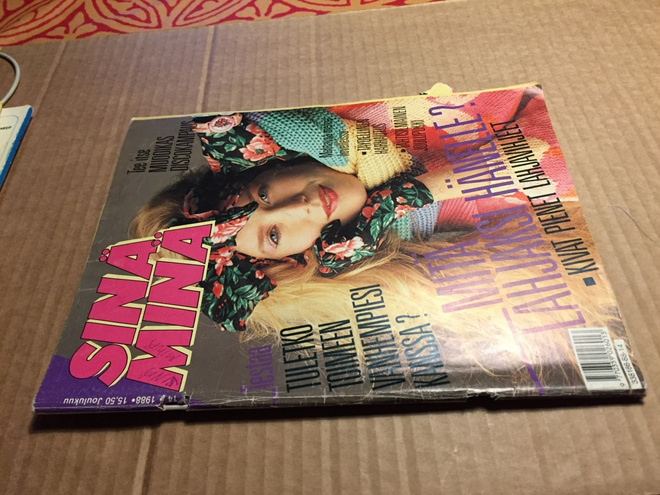 SINÄ & MINÄ LEHTI 14/1988 HYVÄ