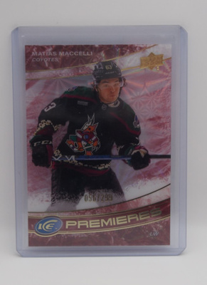 2022-23 Ice premieres Red Matias Maccelli /299