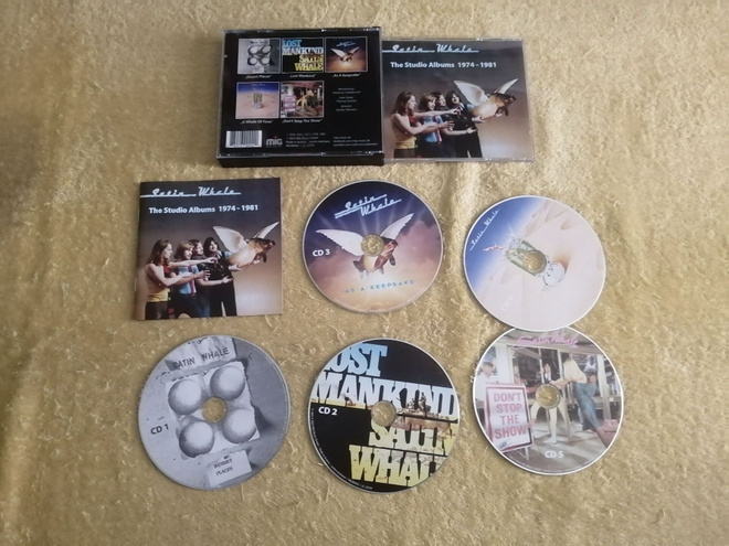 SATIN WHALE - The Studio Albums 1974-1981 5CD