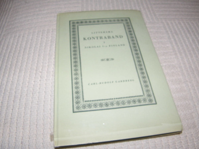 Carl-Rudolf Gardberg Litterära kontraband I