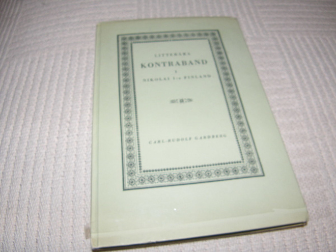 Carl-Rudolf Gardberg Litterära kontraband I
